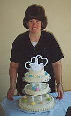 Janet's wedding cake